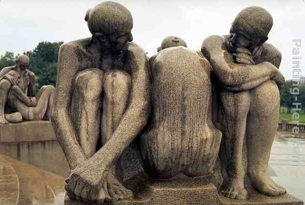 Gustav Vigeland Three Old Women